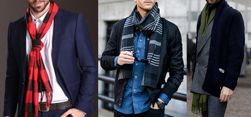 Keep warm by adding a scarf