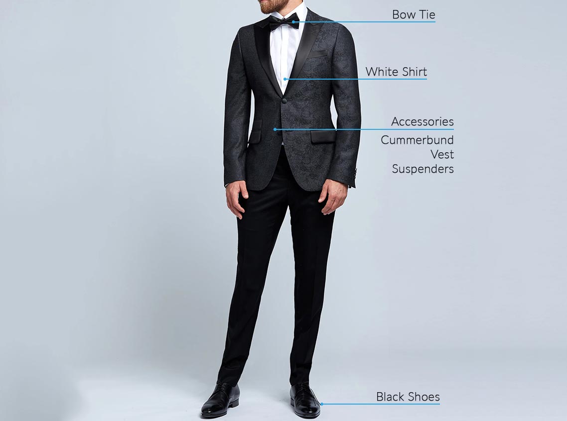 Tuxedo vs Suit: The differences explained | Woolrich Tailor Silom