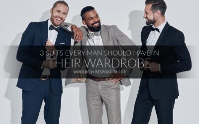 3 Suits Every Man Should Have in Their Wardrobe