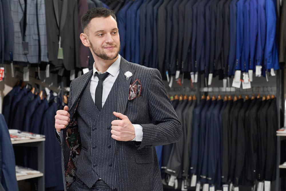 less time spent for bespoke tailored clothes than shopping off the rack