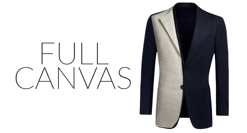 Types of suit canvassing - full canvas